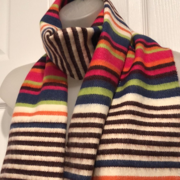 Luxurious 100% Cashmere Scarf  Hand Tailored in Germany Y2K - Picture 2 of 11